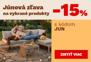 Červnová sleva 15 % na vybrané produkty 15-18-6-2026