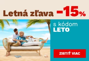 LETNÍ SLEVA 15 % na vybrané produkty 17-19-8-2026