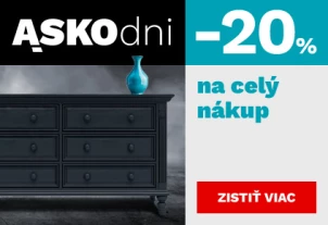 ASKO dny 20% na vše 18-22-9-2026