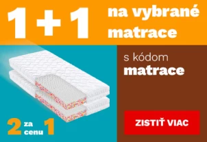 Matrace 1+1 zdarma 1-31-12-2025