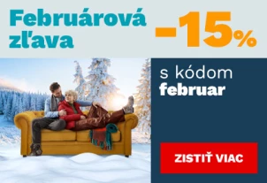 Únorová sleva 15% na vybrané produkty 23-26-2-2026