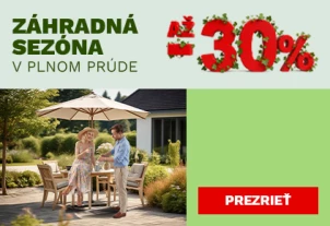 Zahrada v plném proudu - 30 %