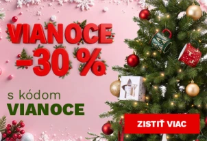 30 % na vánoční zboží 29.10. - 18.11.2026