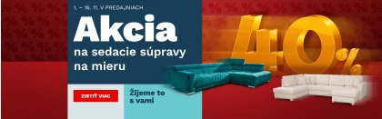 40 % na sedačky na míru 1-16-11-2025