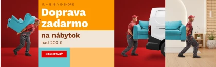 DOPRAVA ZDARMA nad 200€ 17-18-8-2026