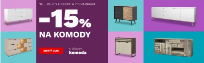 15 % na komody 18-20-2-2026