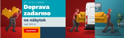 DOPRAVA ZDARMA nad 200€ 22-23-12-2025
