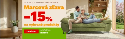 Březnová sleva 15% na vybrané produkty 23-26-2-2026