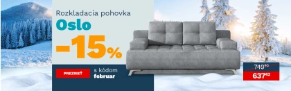 Tip z nabídky OSLO únorová sleva