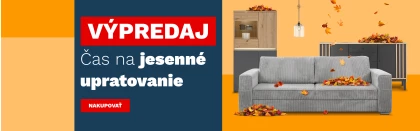 Podzimní úklid - VÝPRODEJ od 6.10.2025