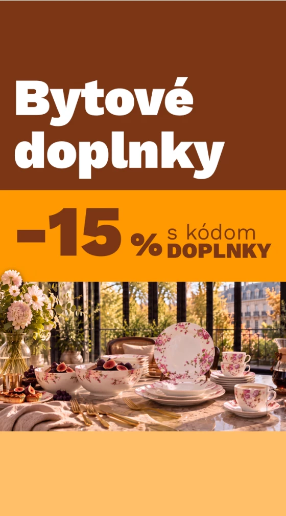15 % na bytové doplňky 2-4-10-2026