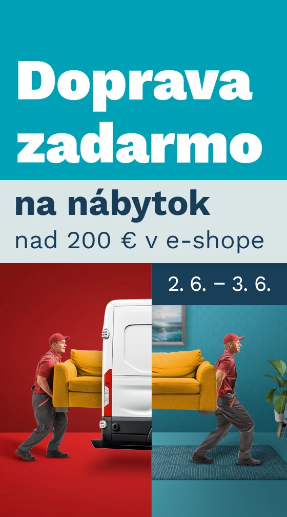 DOPRAVA ZDARMA nad 6000,- 2-3-6-2025