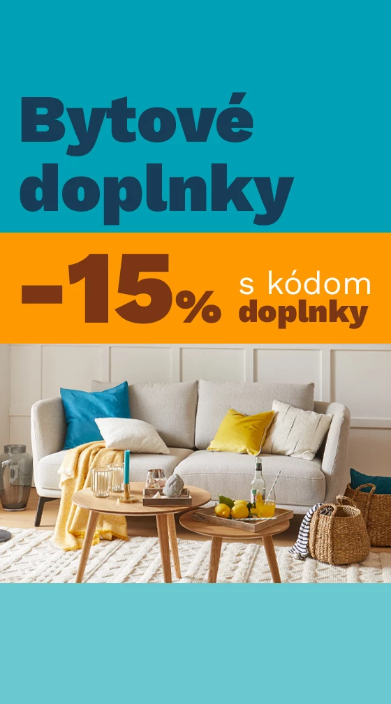 15 % na bytové doplňky 14-16-5-2025