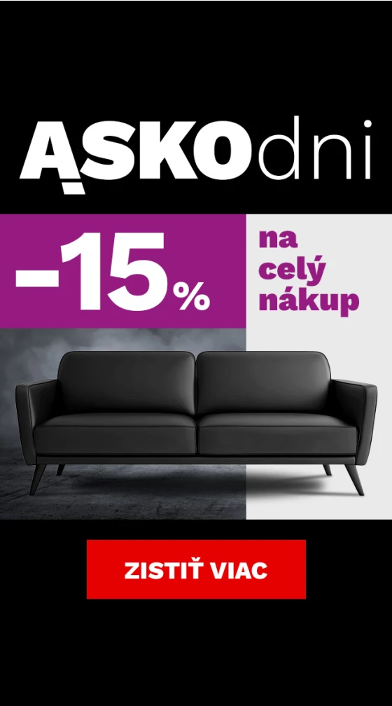ASKO dny 15% na vše 8-9-12-2025