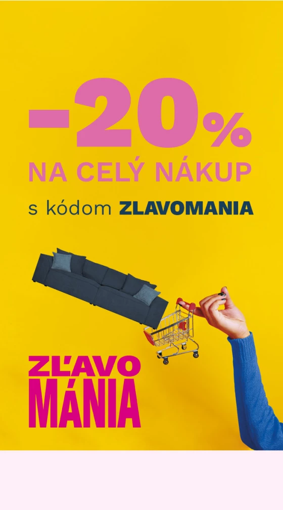 20 % Slevománie 11-14-7-2026
