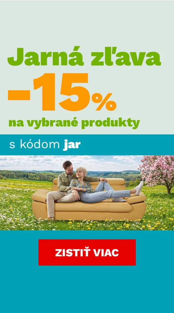 Jarní sleva 15 % 20-23-4-2026