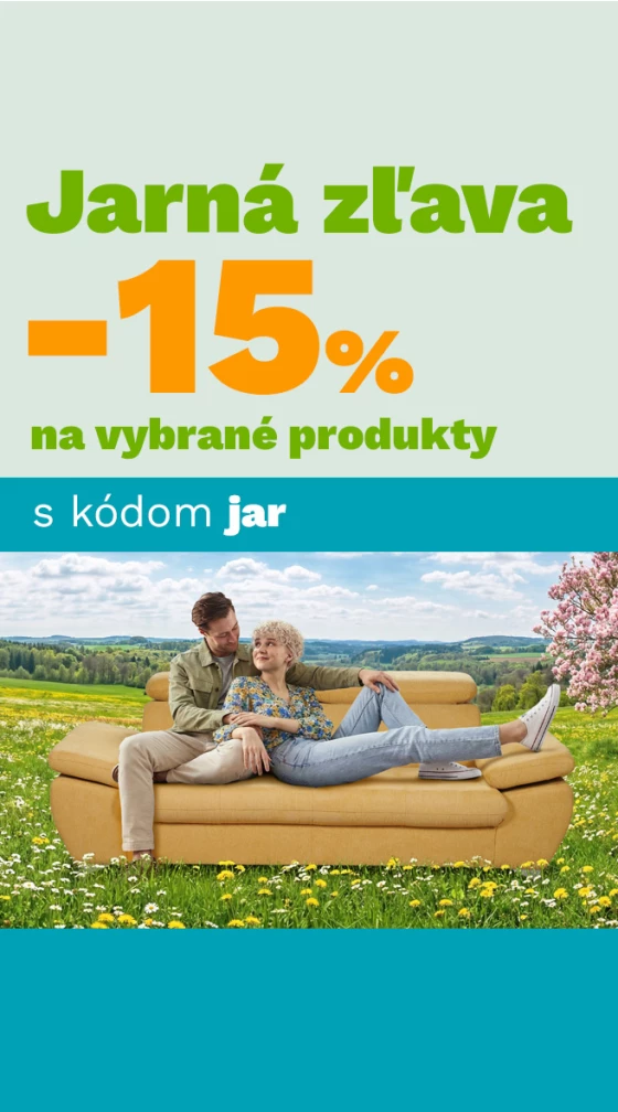 Jarní sleva 15 % 20-23-4-2026