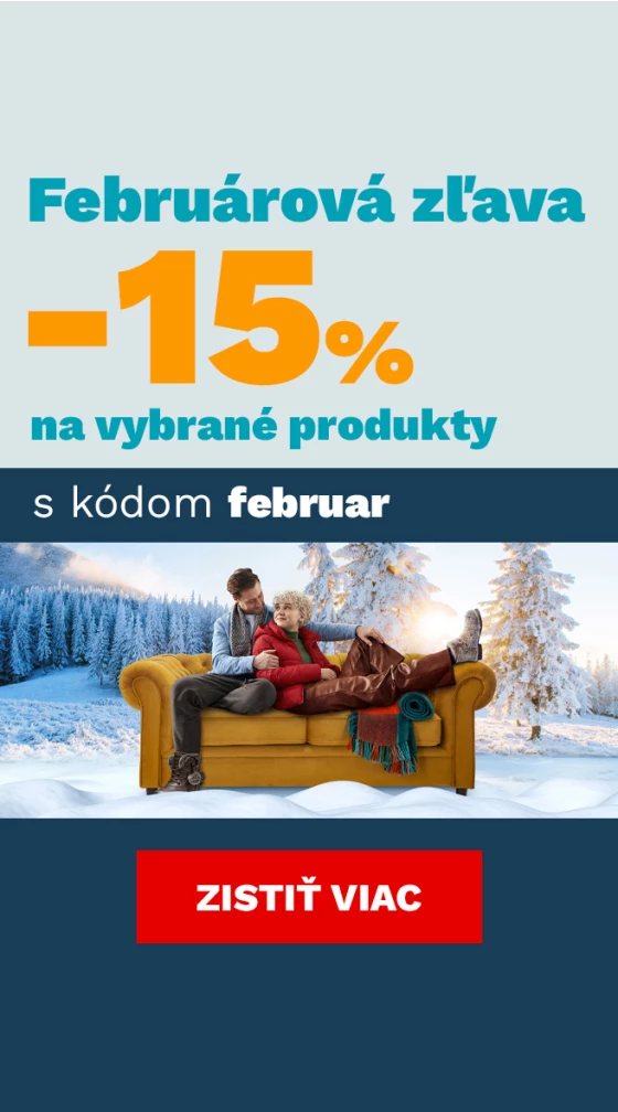 Únorová sleva 15% na vybrané produkty 23-26-2-2026