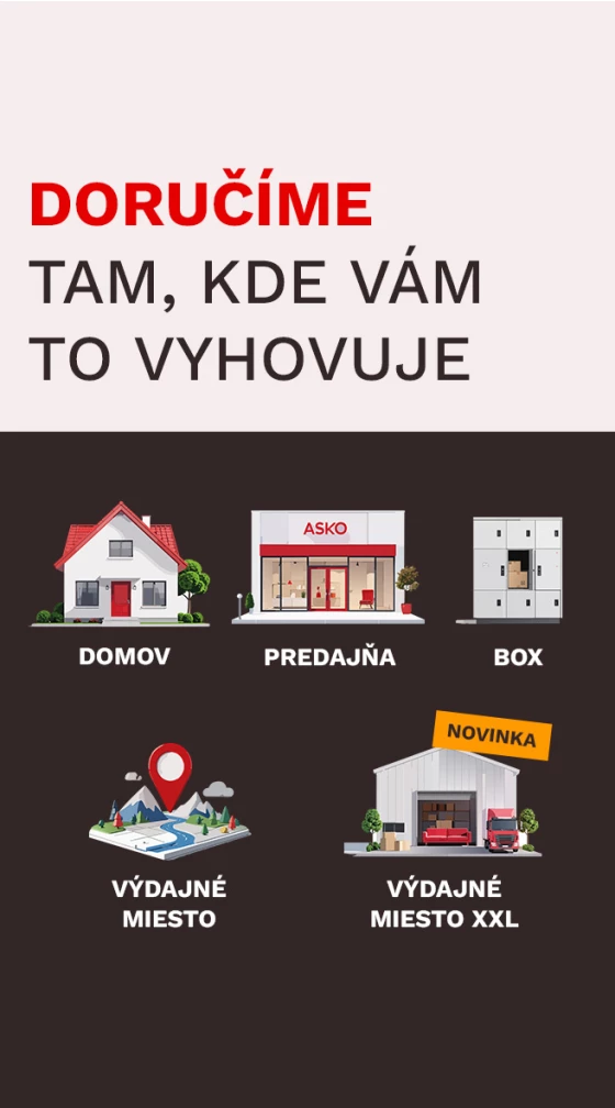 Doručíme tam, kde se vám to hodí - výdejní místa