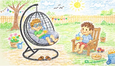 Martin a Gabriel oznamujú, že záhrada v ASKO – NÁBYTOK odštartovala!