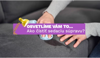 Ako správne čistiť a udržiavať sedacie súpravy?