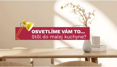 Ako vybrať kuchynský stôl do malej kuchyne