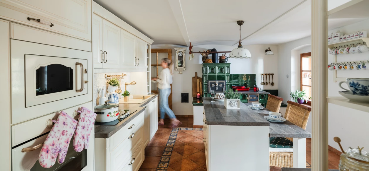 Kuchyňa do drevenice