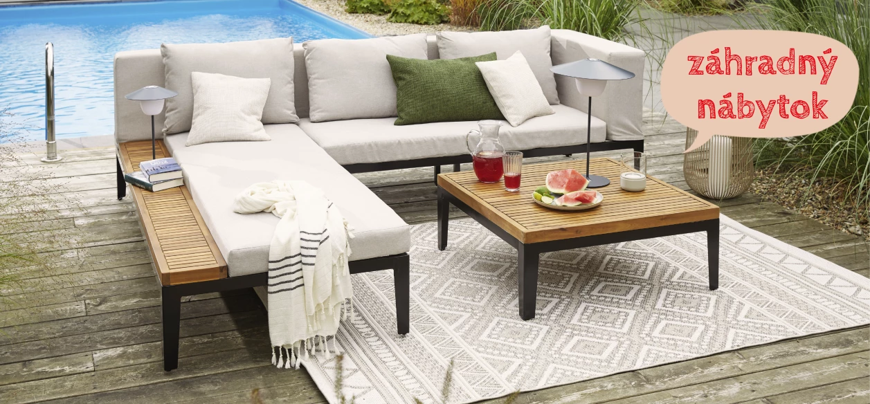 Martin a Gabriel oznamujú, že záhrada v ASKO – NÁBYTOK odštartovala!