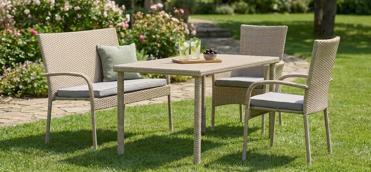 Ako sa starať o záhradný nábytok?