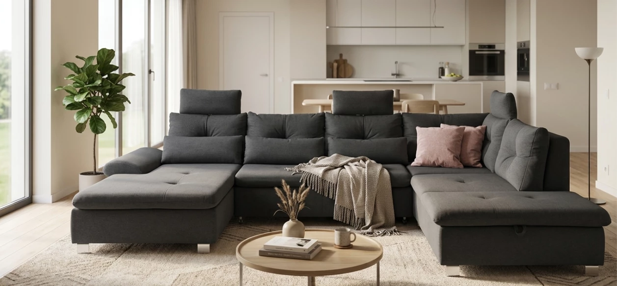 Vyberáme sedací súpravu do malého bytu