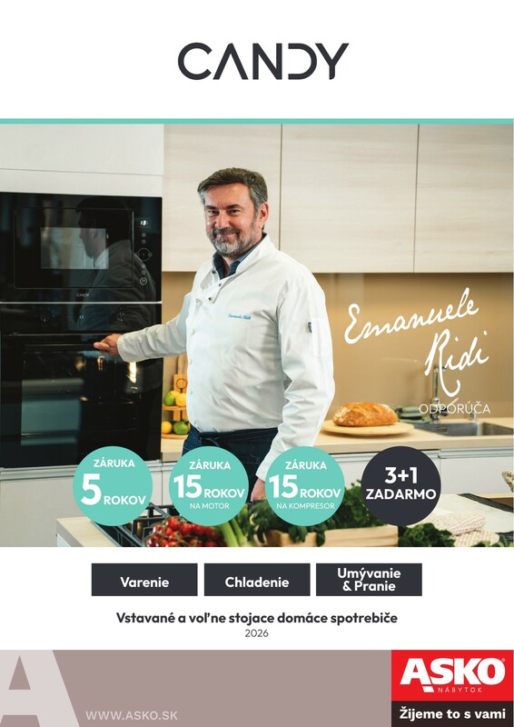ASKO - NÁBYTOK CANDY 2026