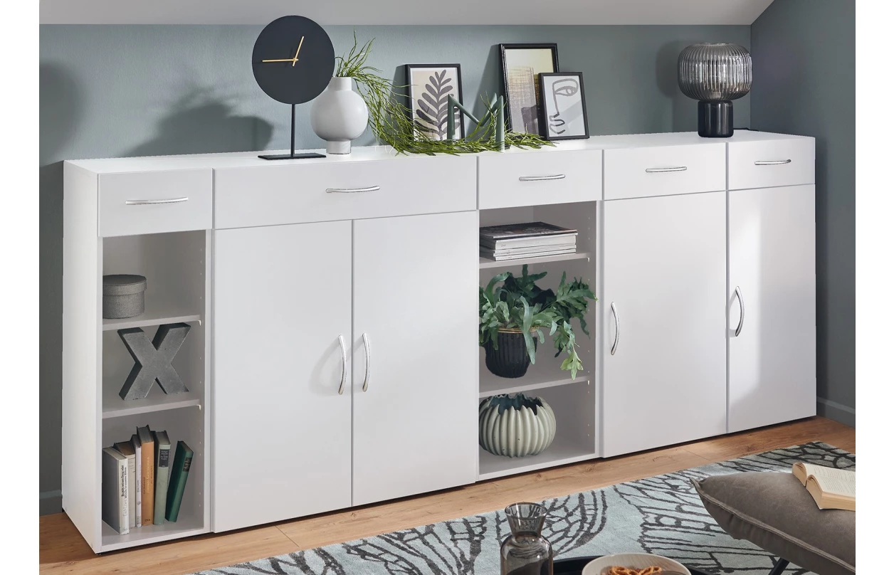 Skriňový nástavec Multiraum, 70 cm, biely 4