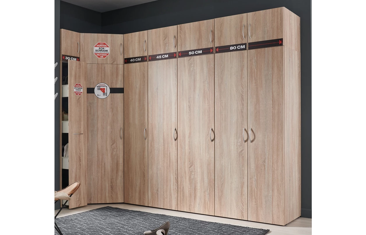 Skriňový nástavec Multiraum, 70 cm, biely 18