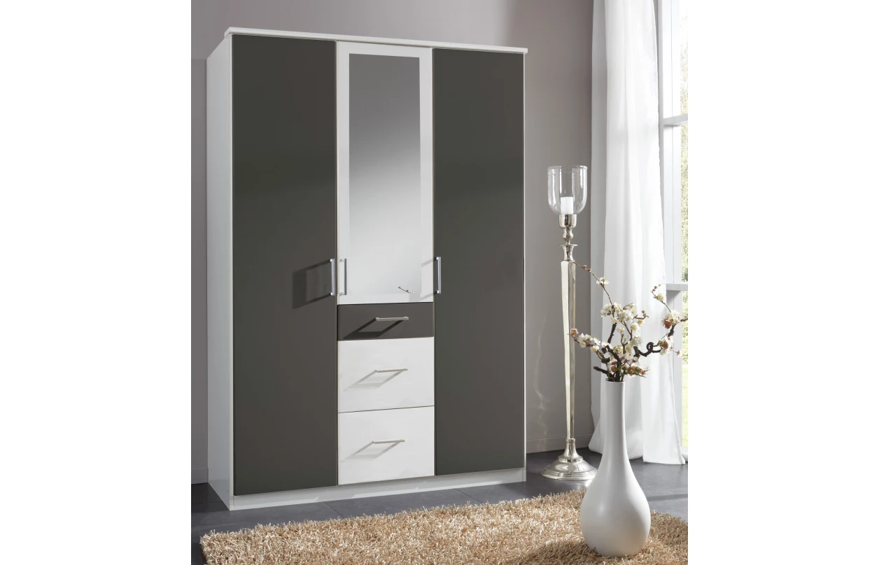 Skriňový nadstavec Click, 135 cm, biely 31