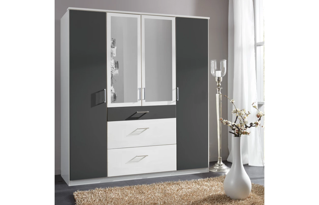 Skriňový nadstavec Click, 135 cm, biely 32