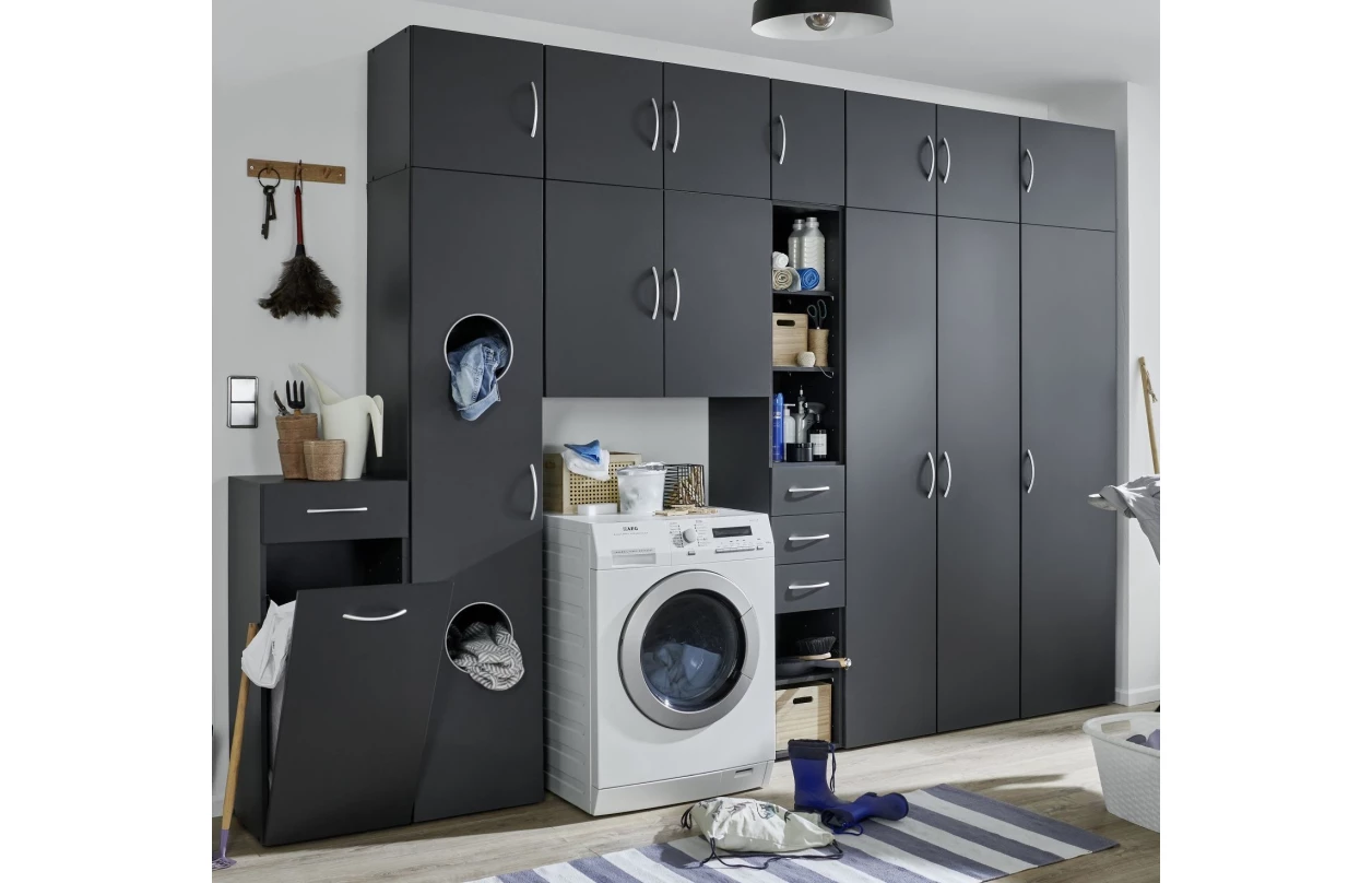 Skriňa na práčku Multiraum, 70 cm, biela 9