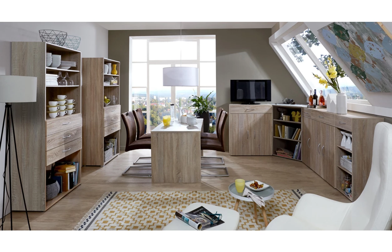 Skriňa na práčku Multiraum, 70 cm, biela 14