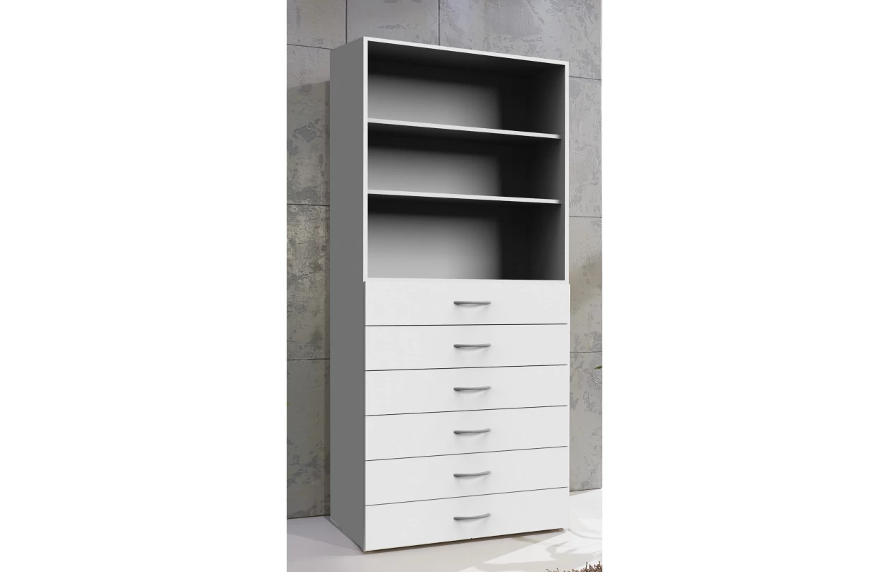 Skriňa na práčku Multiraum, 70 cm, biela 24