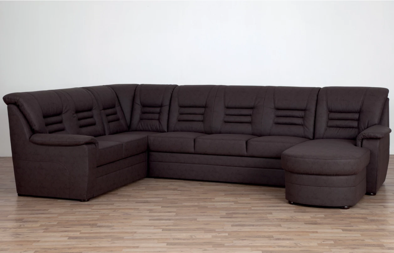 Rohová sedacia súprava Merlin II, béžová látka 2