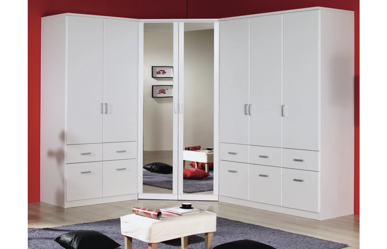 Šatníková skriňa Bremen, 91 cm, dub artisan/biela 10