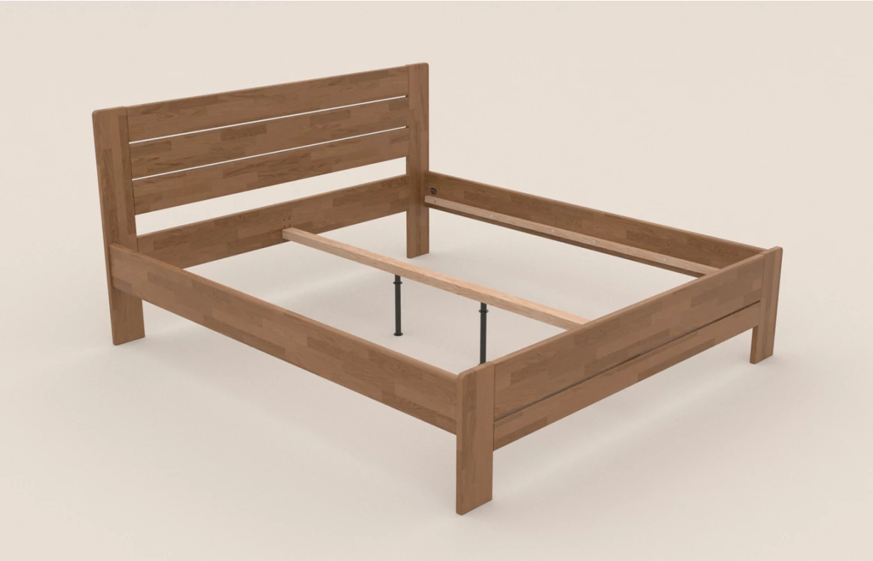 Posteľ Emilia 180x200 cm, prírodný buk 5