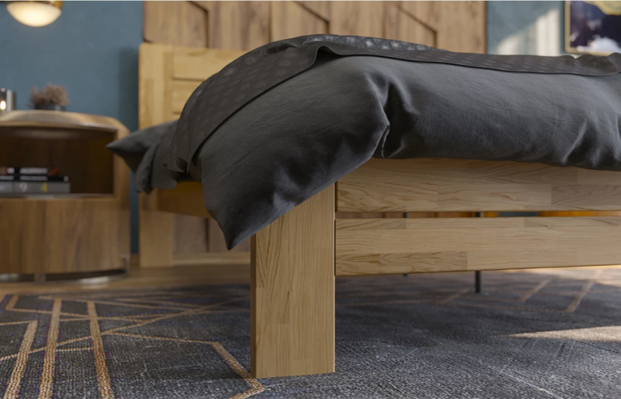 Posteľ Emilia 180x200 cm, šedý buk 8