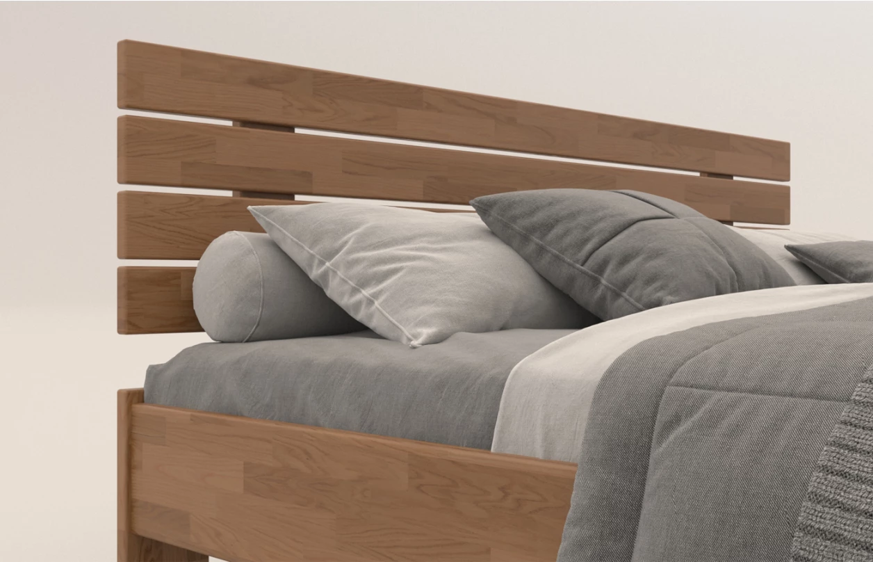 Posteľ Isolda 180x200 cm, prírodný buk 3