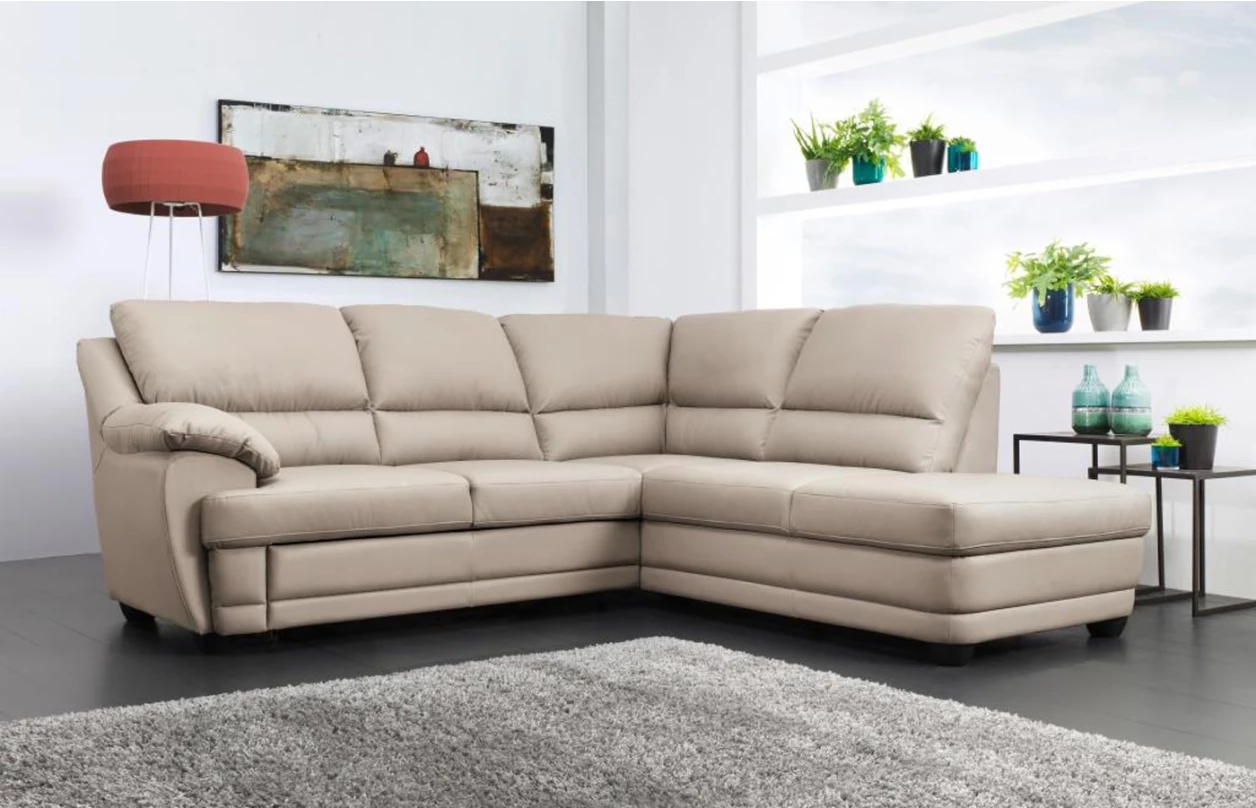 Rohová sedacia súprava Nebolo, antracitová šedá látka, pravý roh