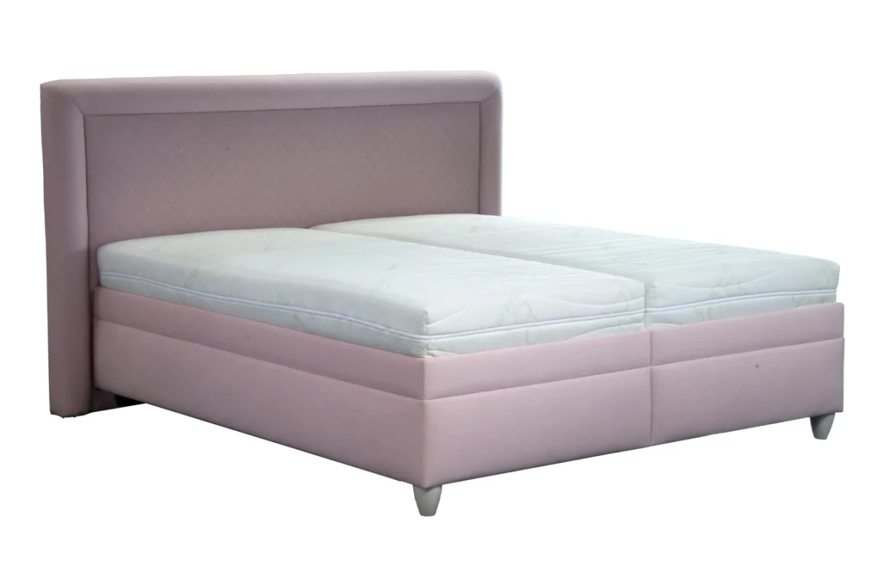 Posteľ Palas 180x200 cm, morská modrá látka 2