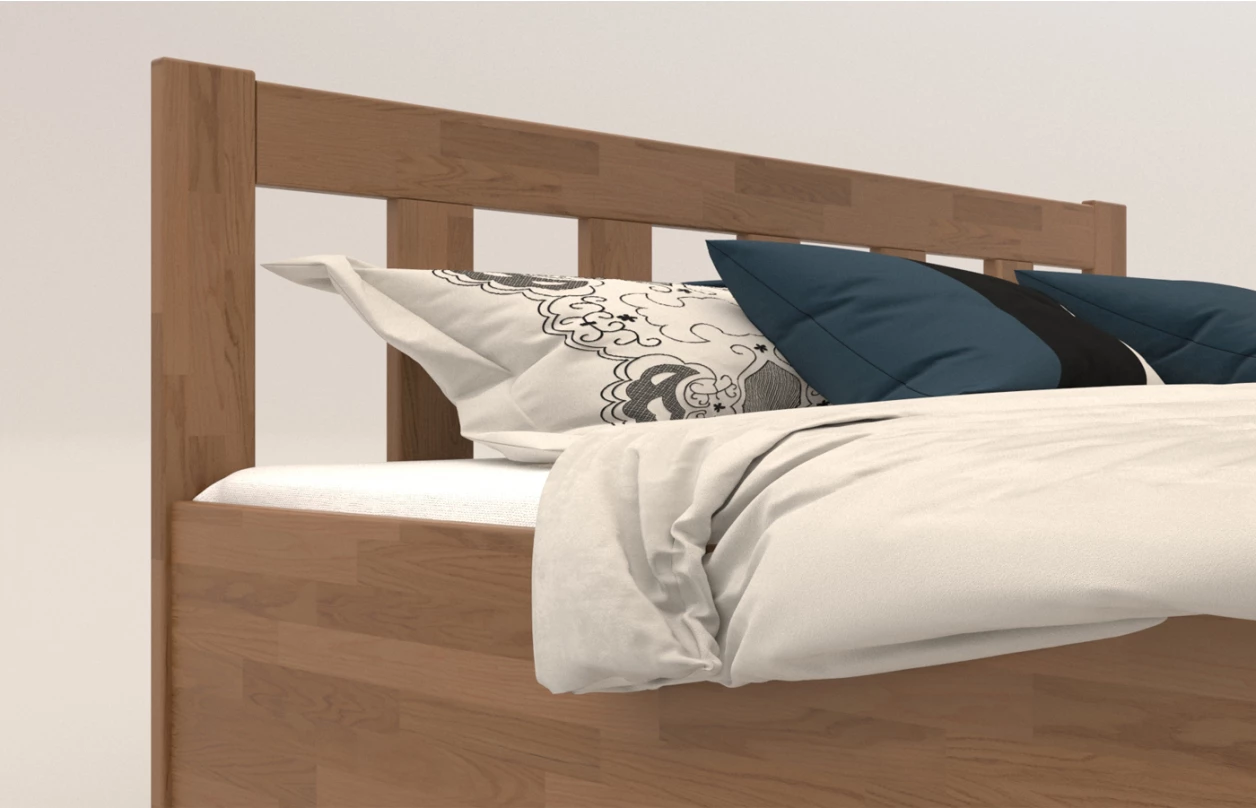 Posteľ s úložným priestorom Tema Box 180x200 cm, šedý buk 3