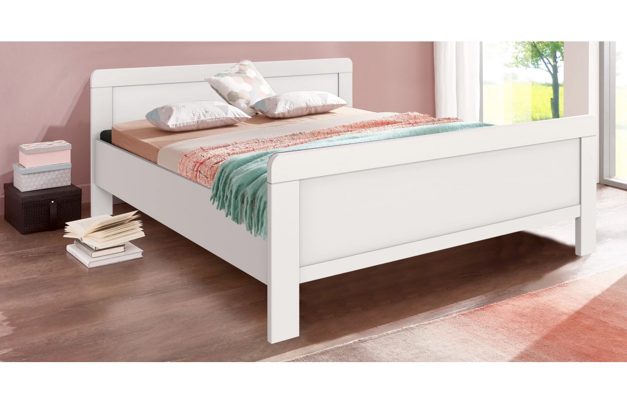 Šatníková skriňa Nadja, 135 cm, biela 13