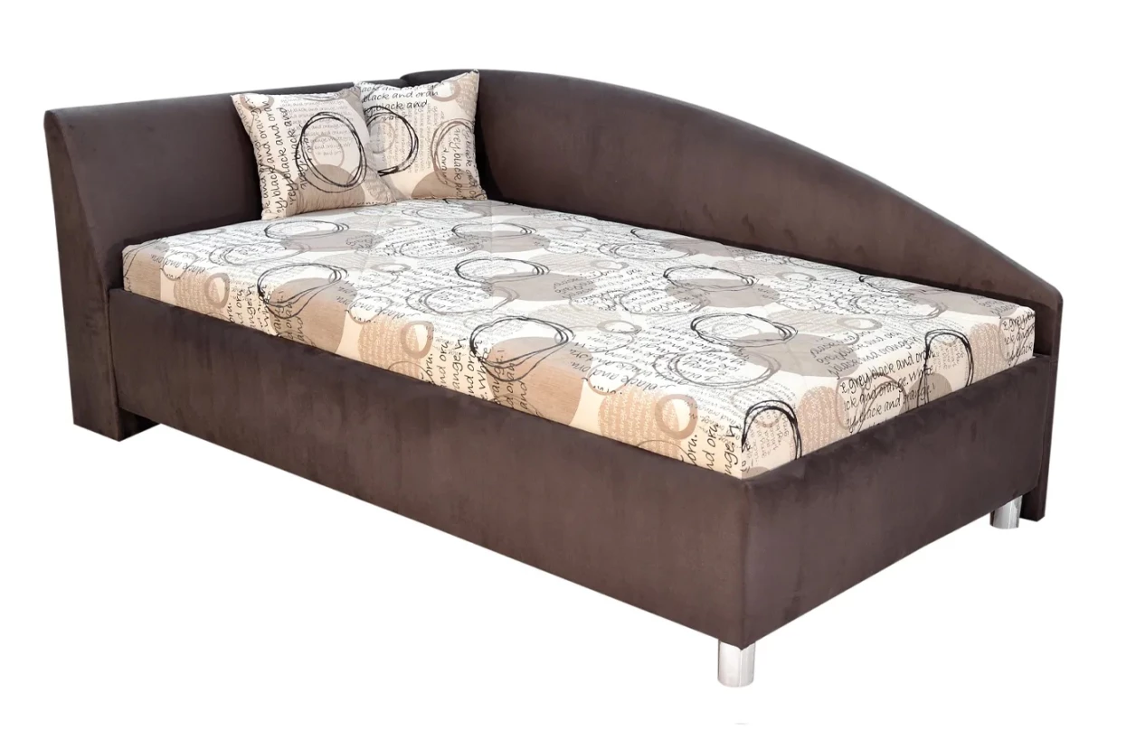 Rohová posteľ Andrew pravá 110x200