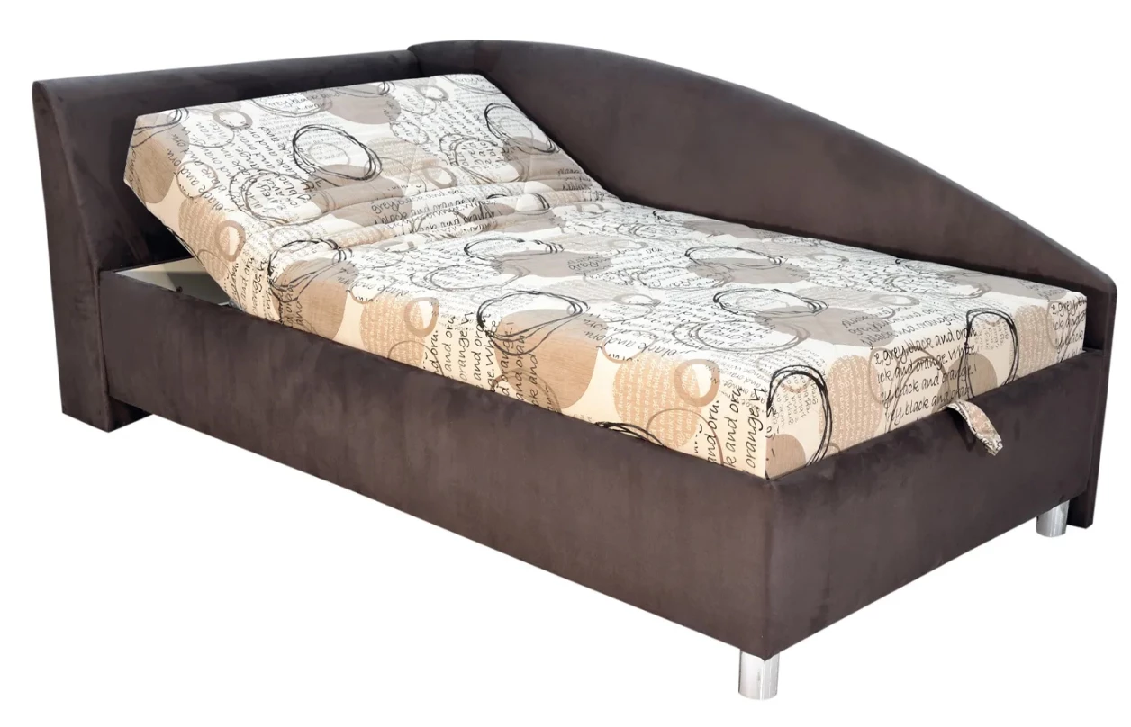 Rohová posteľ Andrew pravá 110x200