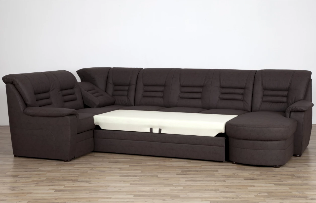 Rohová sedacia súprava Merlin, béžová látka 4